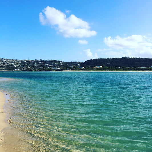 Scenic Walk to the Keurbooms River Mouth along Lookout Beach